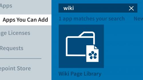 Lynda - SharePoint for Enterprise: Create a Wiki Reference Library
