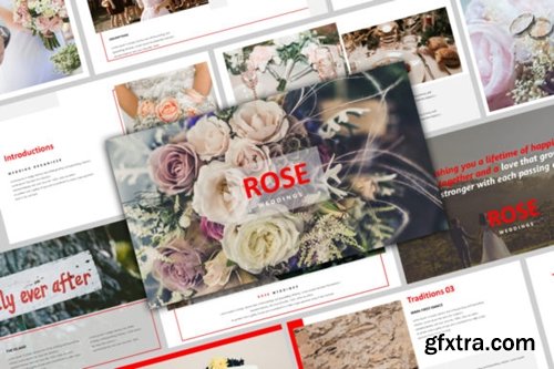 ROSES - Creative Powerpoint Template 3382586