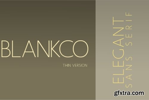 Blankco 5 Font
