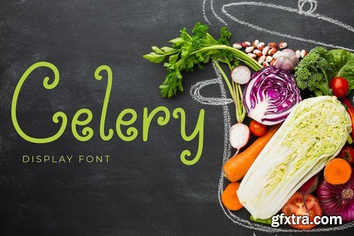 Celery Display Font