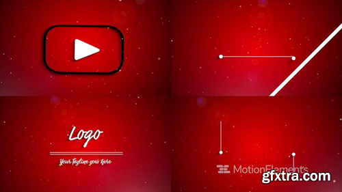 MotionElements Youtube Logo Reveal 14475975