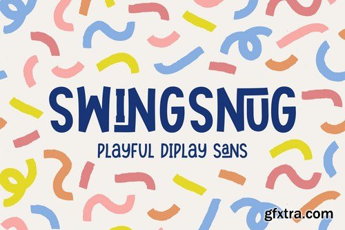 Swingsnug- Playful Display Sans