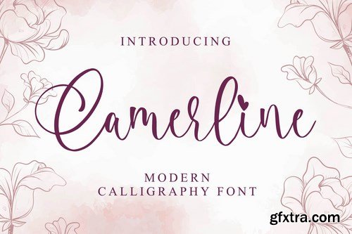 Camerline - Modern Calligraphy Font