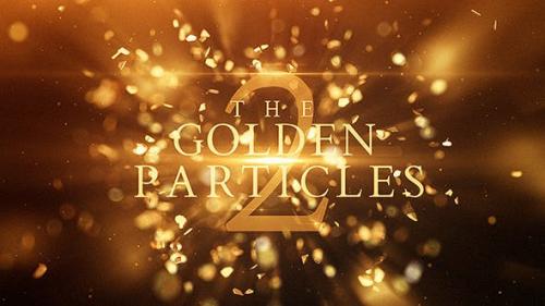 Videohive - Golden Particles2 - 20968471