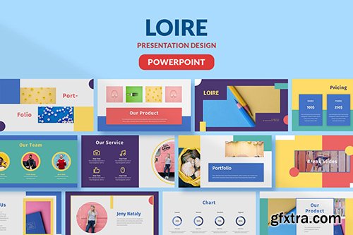 Loire - Creatives Presentation Design Powerpoint
