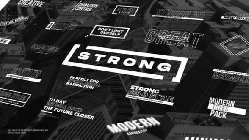 Videohive - Strong Titles | FCPX & Motion - 25996588