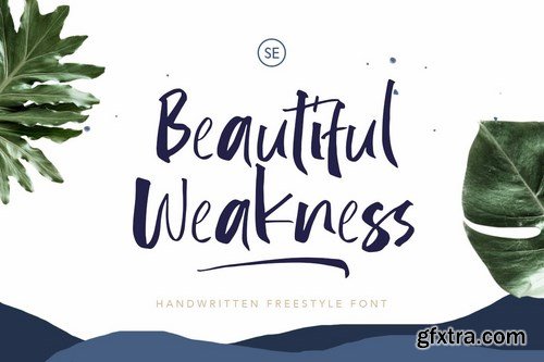 Beautiful Weakness - Handwritten Font