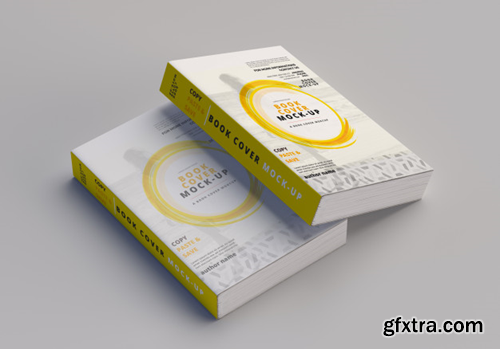 Softcover large book mockup Premium Psd
