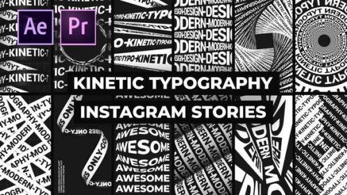 Videohive - Kinetic Typography Instagram Stories - 26002437