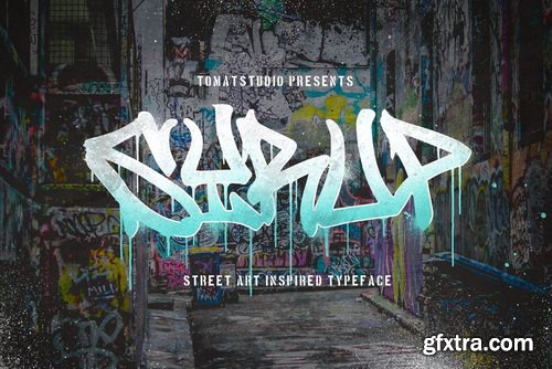 CM - Graffiti inspired Typeface | Syrup - 4657120