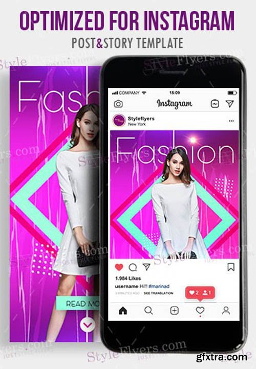 Fashion V1203 2020 Instagram Story and Banner Template