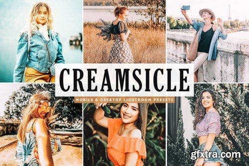 Creamsicle Mobile & Desktop Lightroom Presets