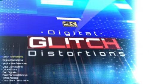 Videohive - Digital Glitch Distortions - 25961834