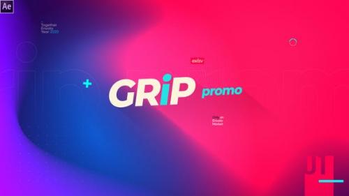 Videohive - Grip Modern Gradinet Typography Opener Promotion - 26004104