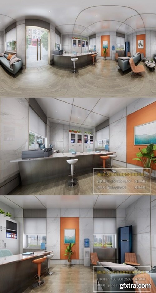 360 Interior Design Office room 04