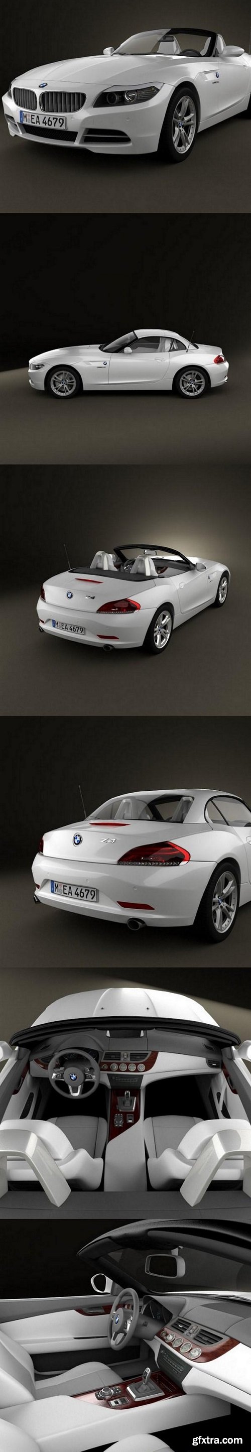 BMW Z4 2010 3D Model