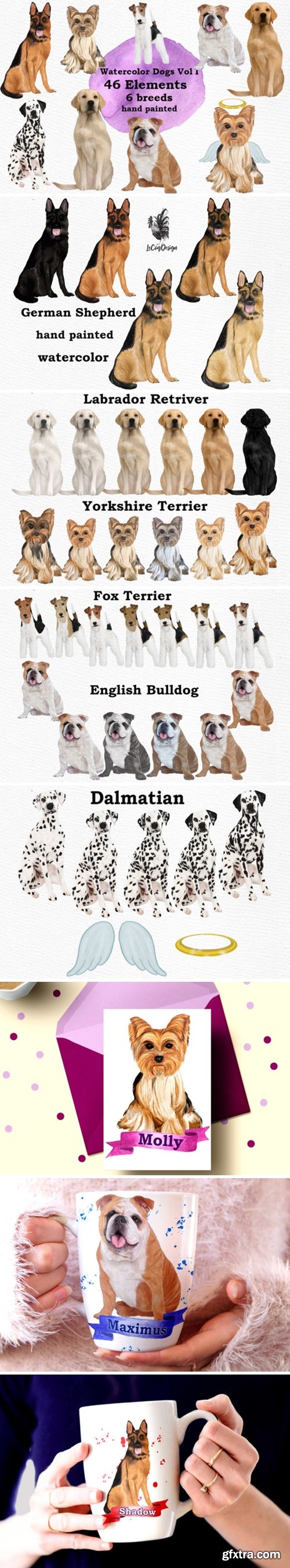 Dogs Clipart Dog Breeds Pet Clipart 3683639