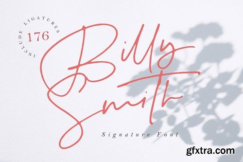 Billy Smith - Signature Font MS