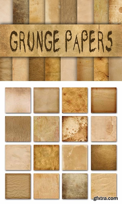 Old Grunge Paper Textures Digital Paper 330425