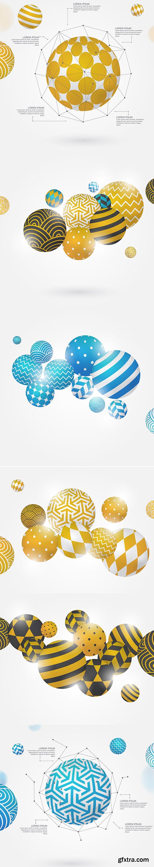 Multicolored Decorative Balls Illustrations