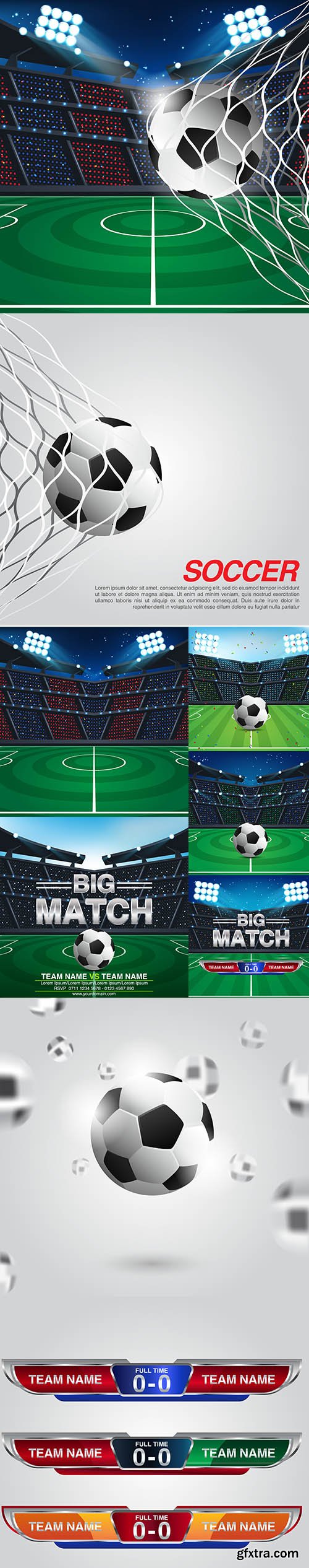 Abstract Sport Soccer Backgrounds