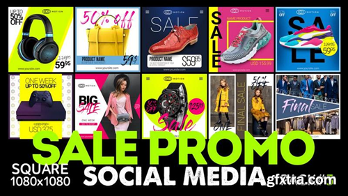 Social Media Promo – SALE Promo Product Online Shop Video Template AEP 1644234