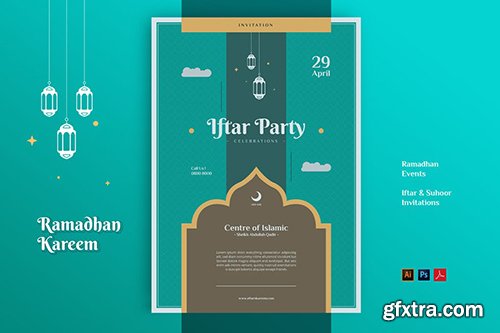 EFTARE Ramadhan Kareem Event Flyer