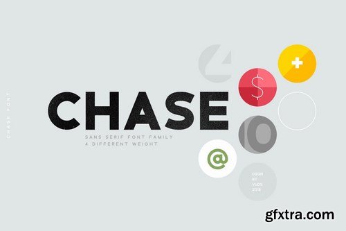 Chase Font Family by vuuuds on Envato Elements