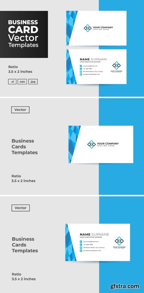 Business Card Vector Template 3717830