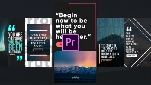 Videohive - Instagram Quotes Stories - 26131667