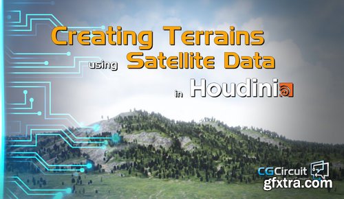 CGCircuit - Terrains using Satellite Data in Houdini