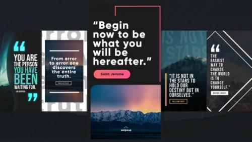 Videohive - Instagram Quotes Stories - 26131528