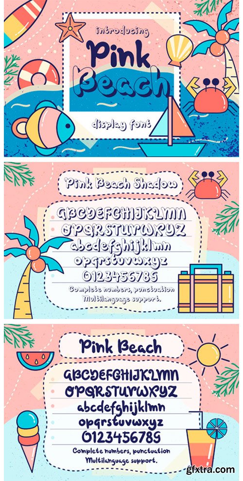 Pink Beach Font