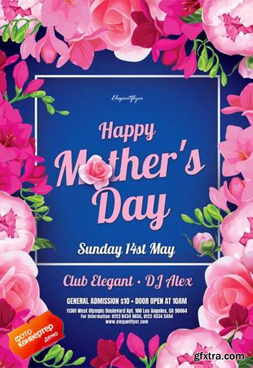 Mothers Day V2003 2020 Premium PSD Flyer Template