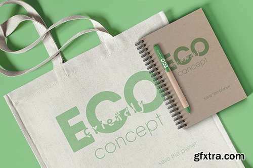 Branding Eco Concept Mockup
