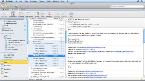 Lynda - Outlook for Mac 2011: Shortcuts