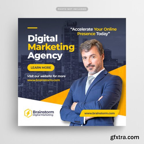 Digital business marketing instagram post Premium Psd