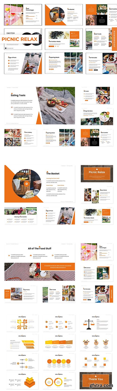Picnic Relax - Powerpoint, Keynote and Google Slide Template