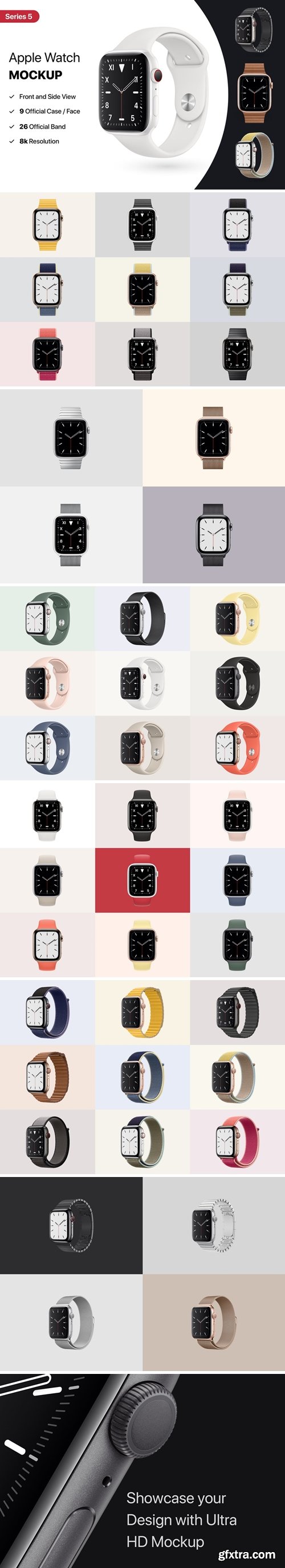 Apple Watch Mockup Series 5