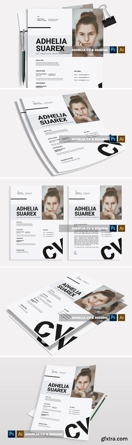 Adhelia | CV & Resume