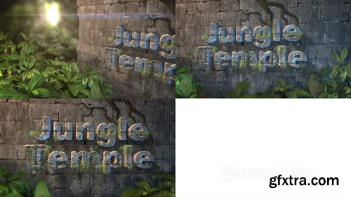 MotionElements Jungle Temple - Overgrown Temple Logo Stinger 9253532