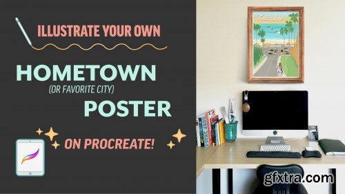 Illustrate Your Own Hometown (or Favorite City) Poster