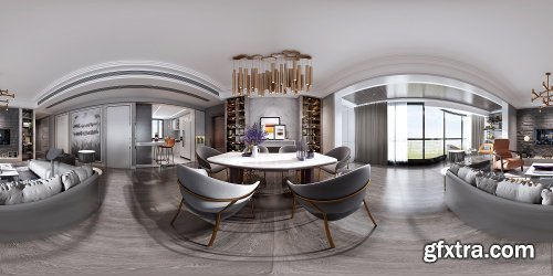360 Interior Design Livingroom / Diningroom 36