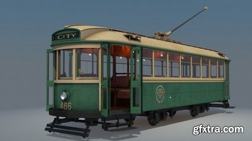 Turbosquid - X-1 class tram No. 466