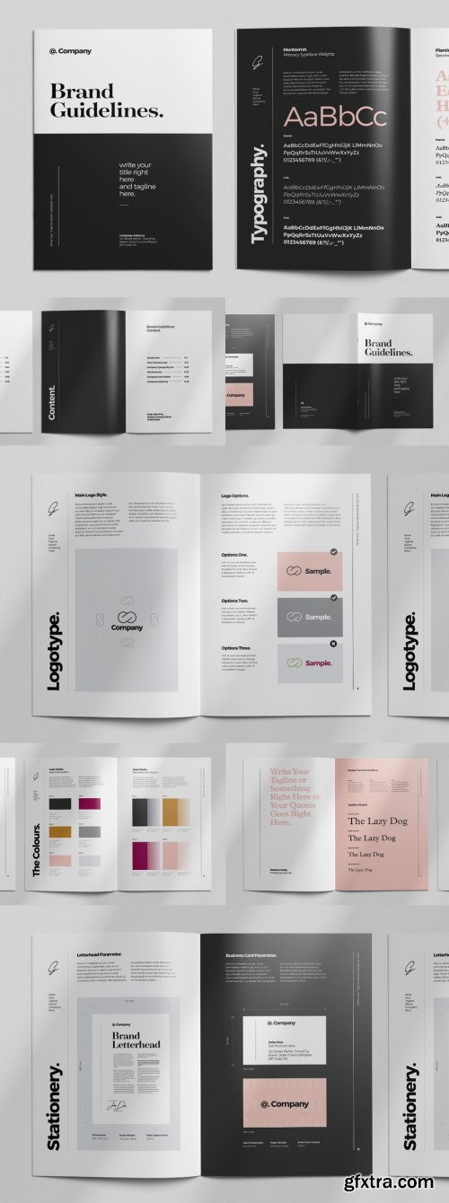 Brand Guideline Layout 326148992