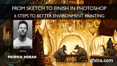 From Sketch to Finish in Photoshop: 6 Steps To Better Environment Painting