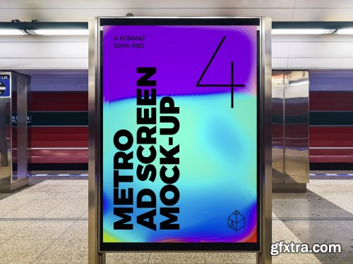 CreativeMarket - Metro Ad Screen Mock-Ups 6 (v.2) 4427517