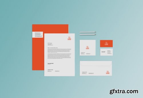 Stationary mock-up template 2