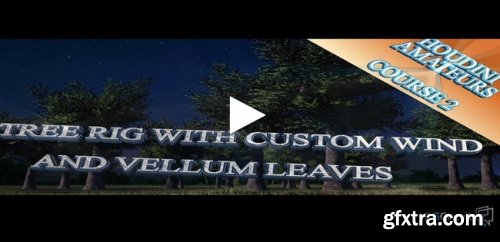 CG Circuit - Houdini Tree Rig With Vellum Leaves
