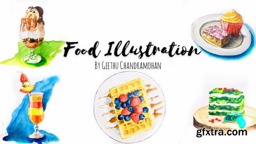 Food Illustration - Everything you need to know to paint food & drinks